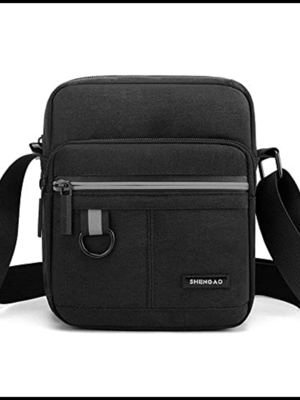 Small Canvas Crossbody Bag Unisex Mini Messenger Bag Cell Phone Coin Purse